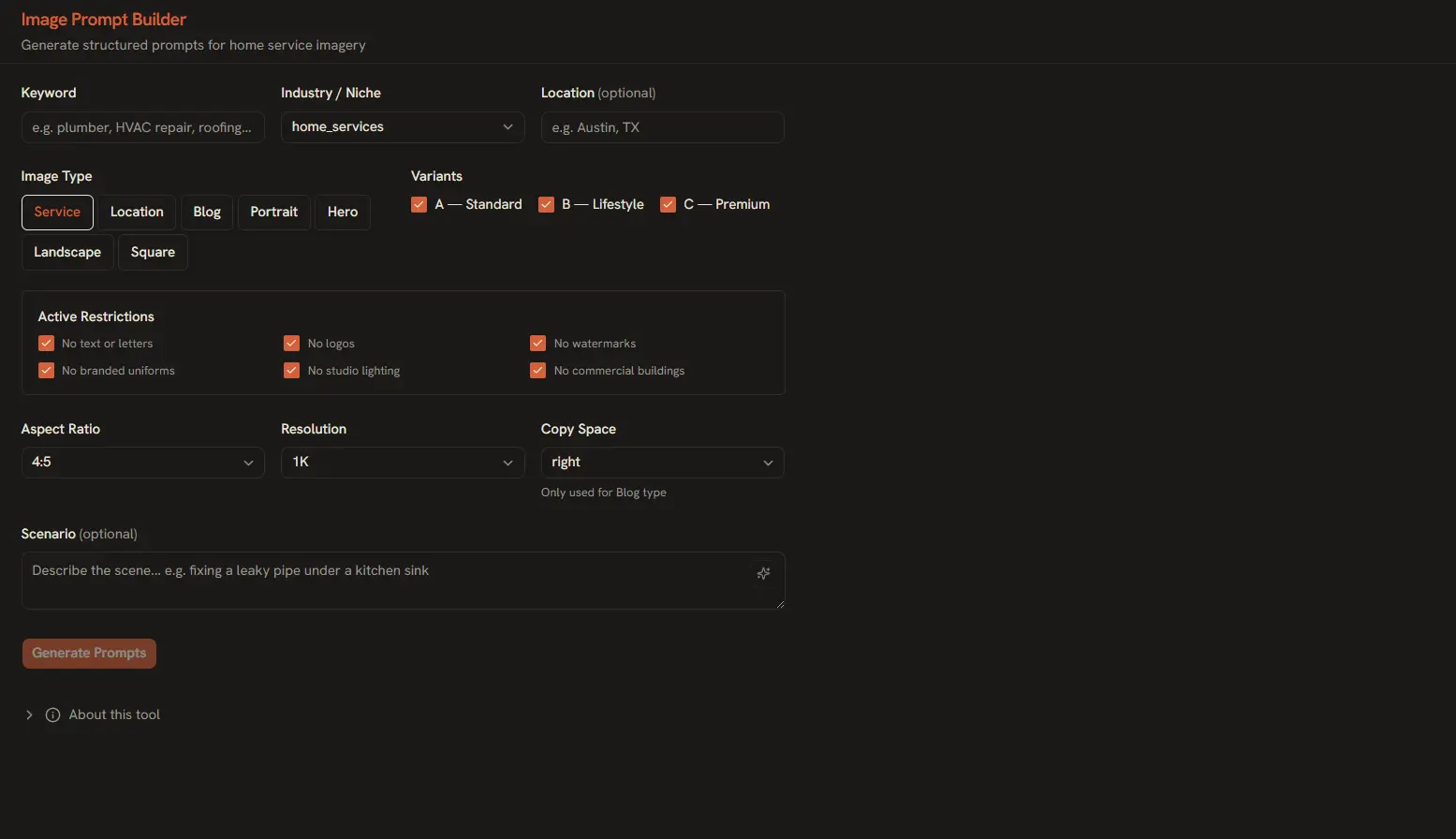 Prompt Builder Tools